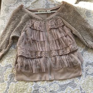 Large Buckle Sweater